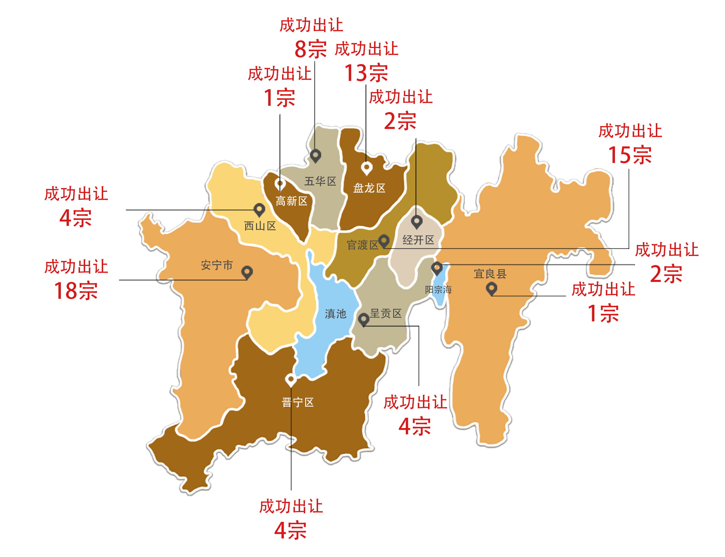 昆明市分区地图图片